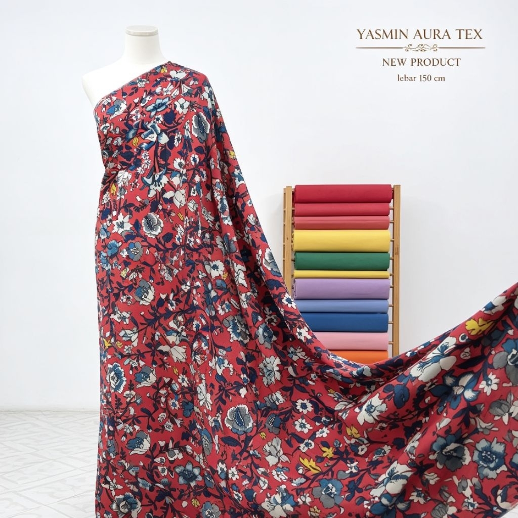 KAIN IMPORT // bahan Zara crepe prada