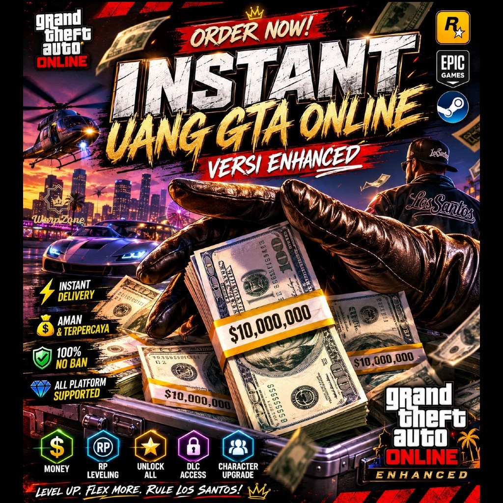 UANG GTA 5 ONLINE Enhanced Cash Grand Theft Auto V PC