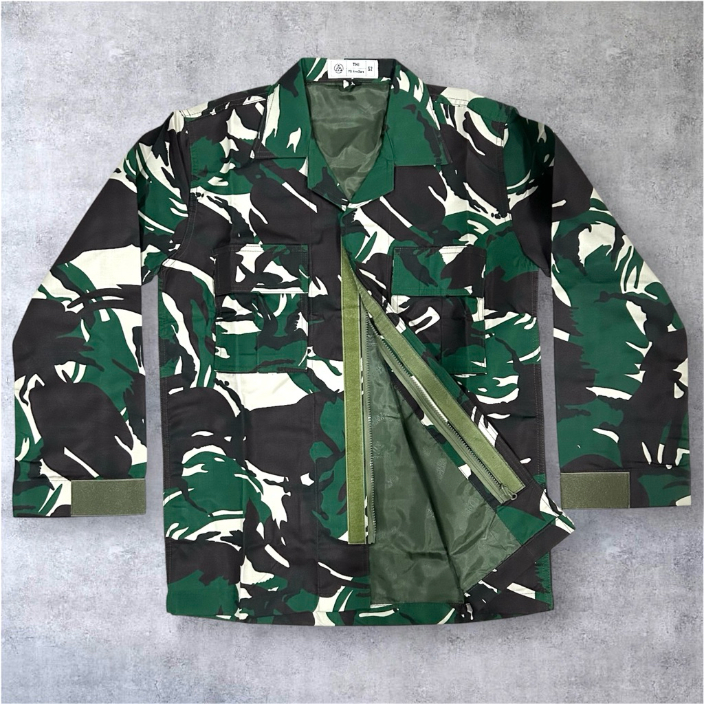 baju PDL balotelli semi woll warna gelap anti luntur  / baju pdl tni / pdl tni / baju pdl baloteli /