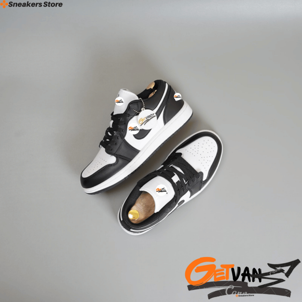 Sneakers Unisex AJ1 Low Black White Panda 100% Bnib 37 - 44
