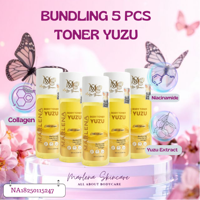 Toner Badan PENCERAH LIME YUZU WITH COLLAGENi