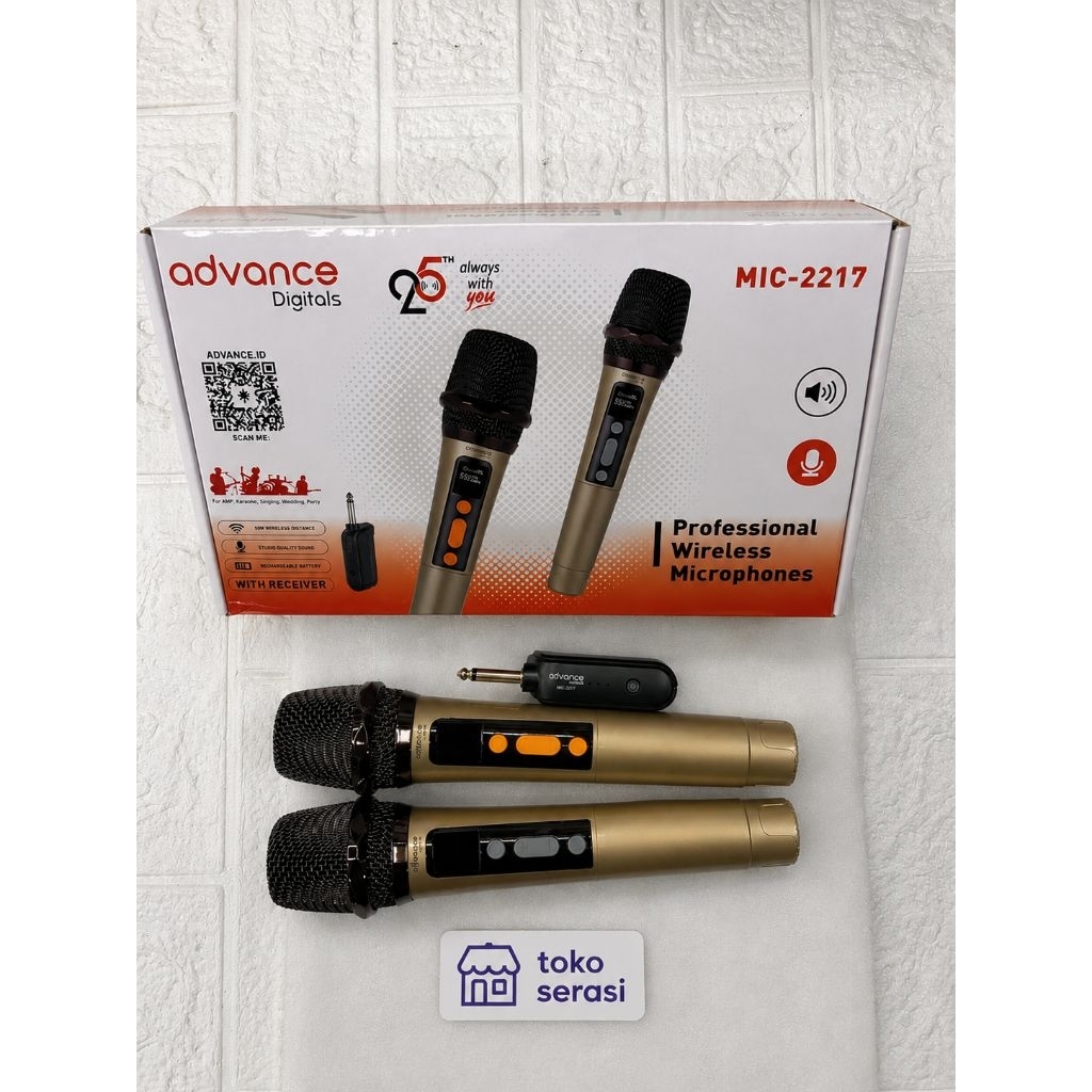 Mic Wireless Advance 2217 Original