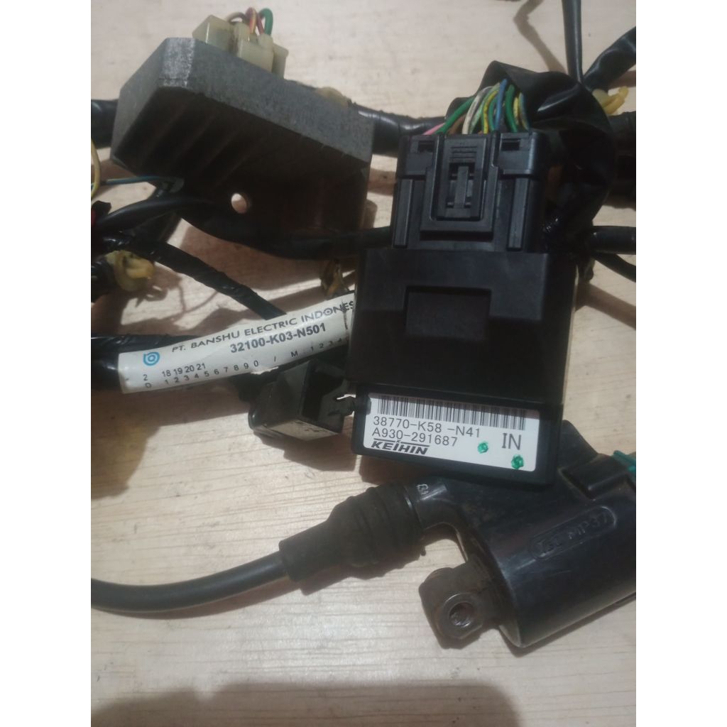Kabel Body Set Pengapian ECU CDI REVO FIT FI KO3 original Kiprok REVO FIT FI