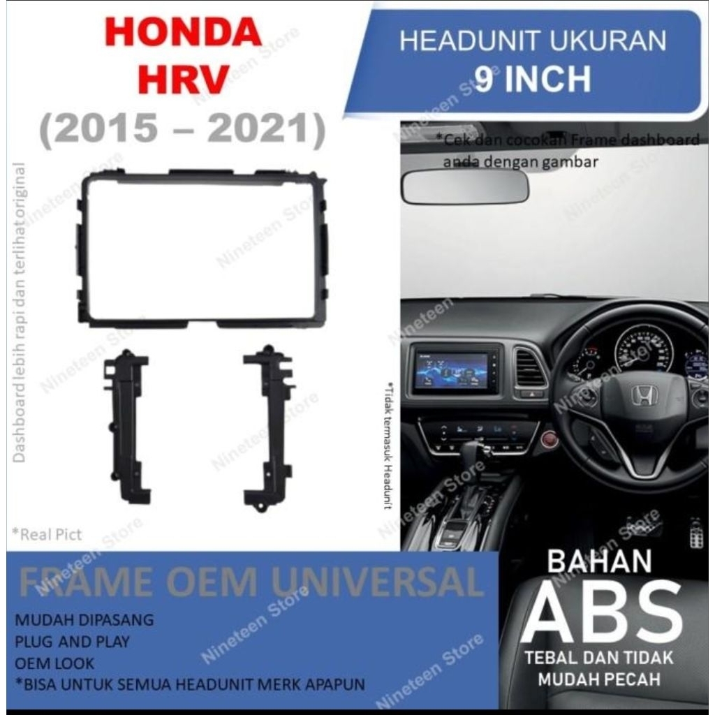 Frame Headunit Android hrv + modul kamera