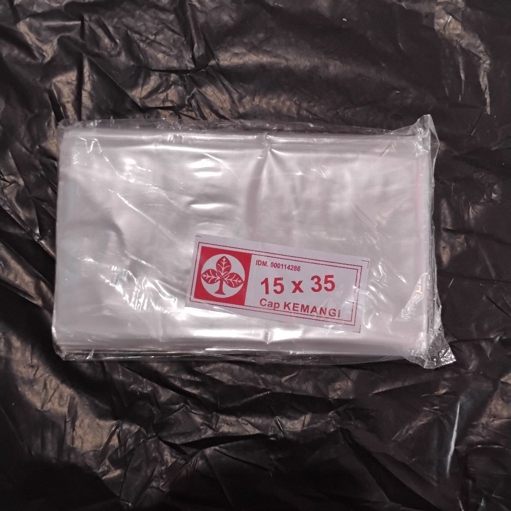 PLASTIK TAHU TEMPE 15X35 PLASTIK PP BENING TIPIS 15X35