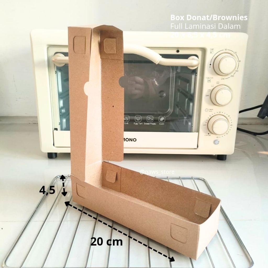 Box Donat Laminasi