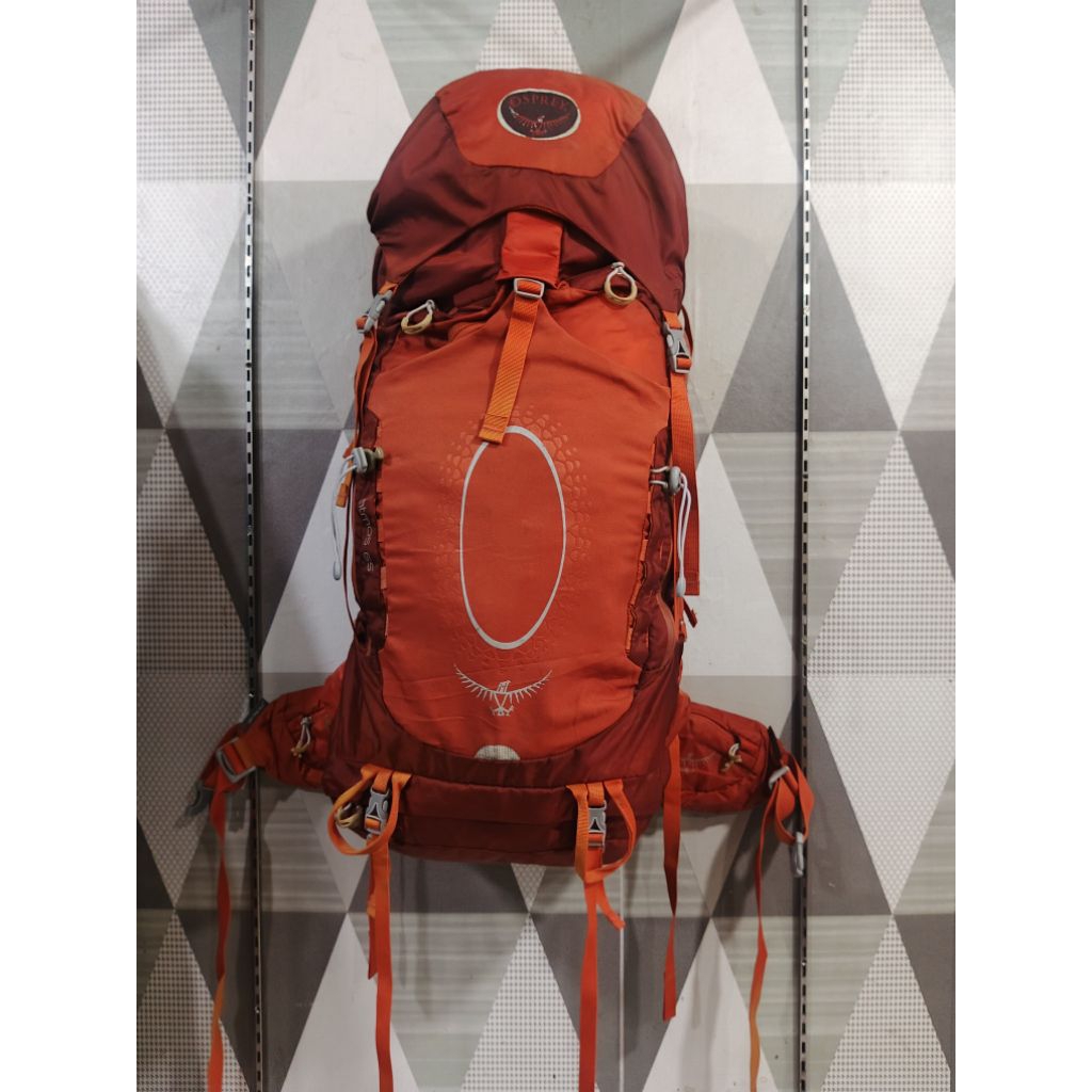OSPREY ATMOS 65L BACKPACKING CARRIER – AIRSPEED SUSPENSION SYSTEM – PREMIUM HIKING & TREKKING PACK