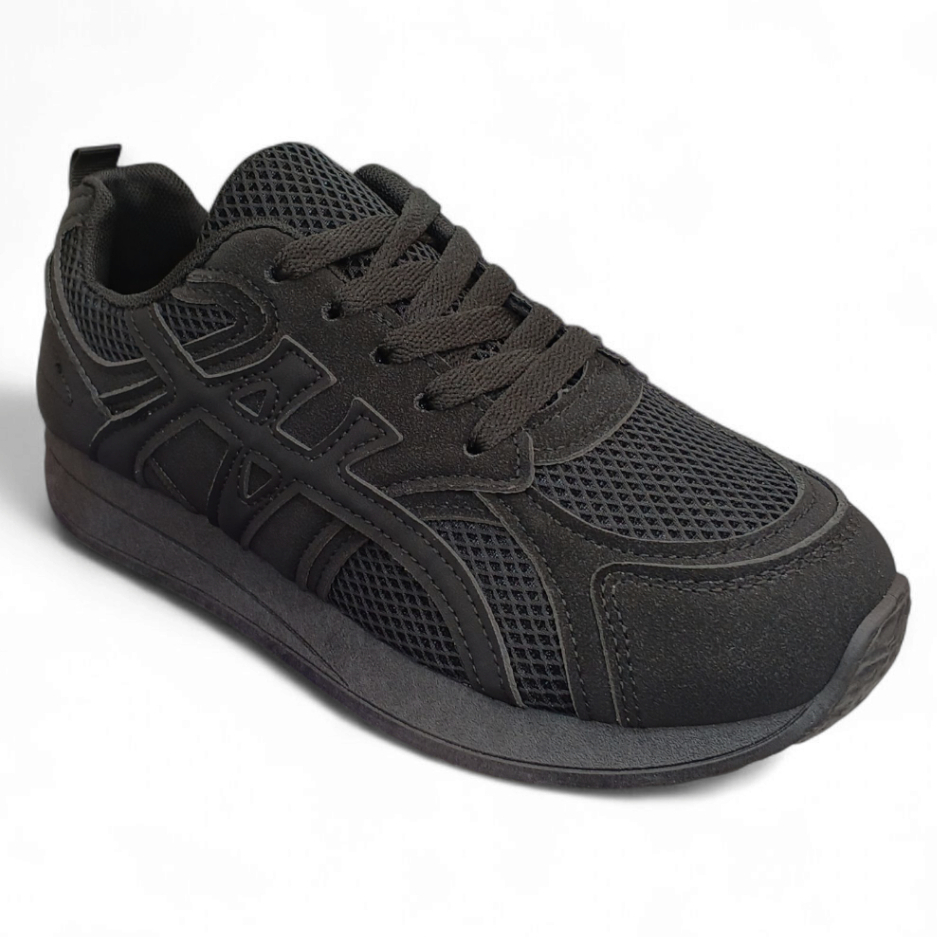 Laviola 5347 LSY - sepatu sneakers all black