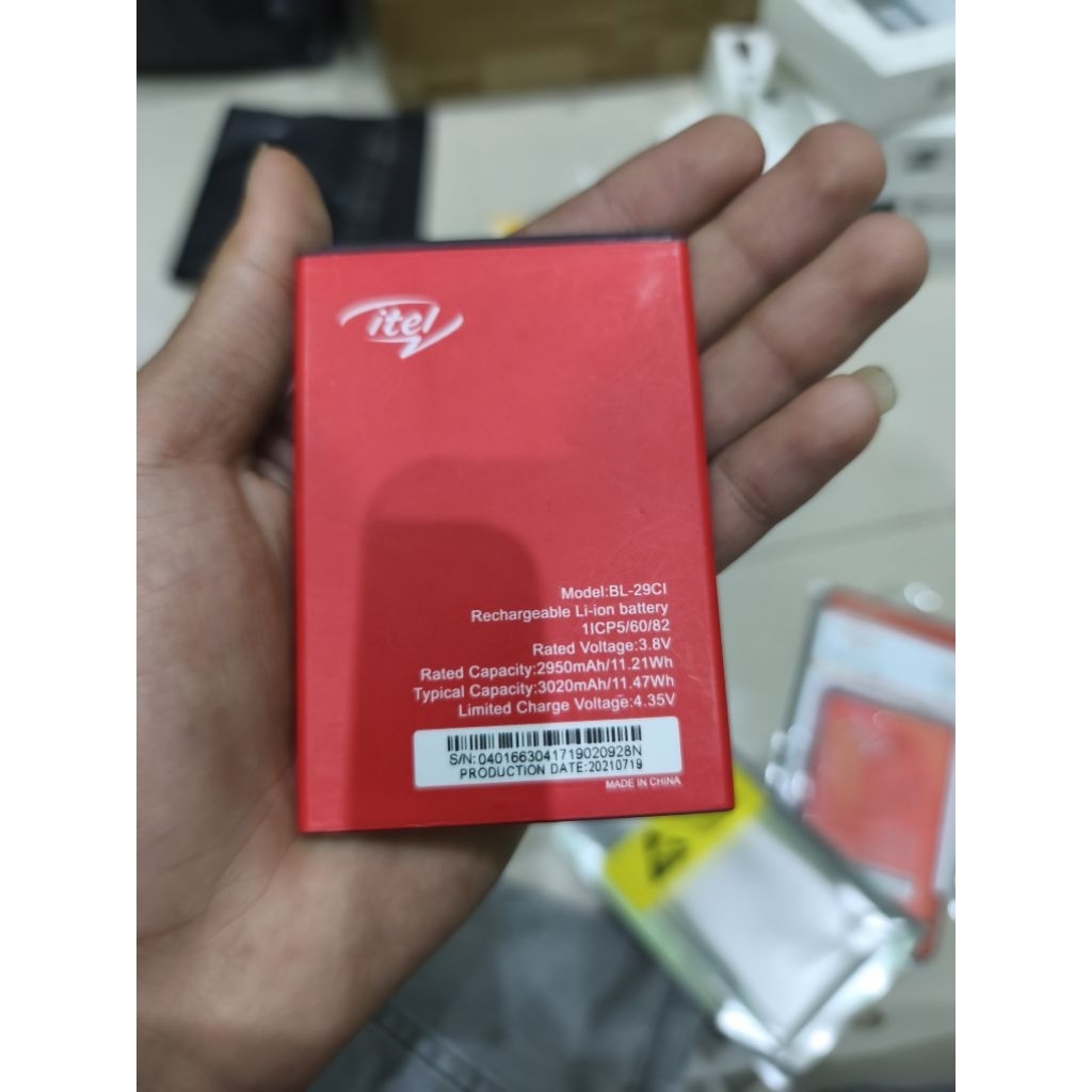 BATERAI / BATRAI / BATRE / BATTERY ITEL A26 / A571 / BL-29CI