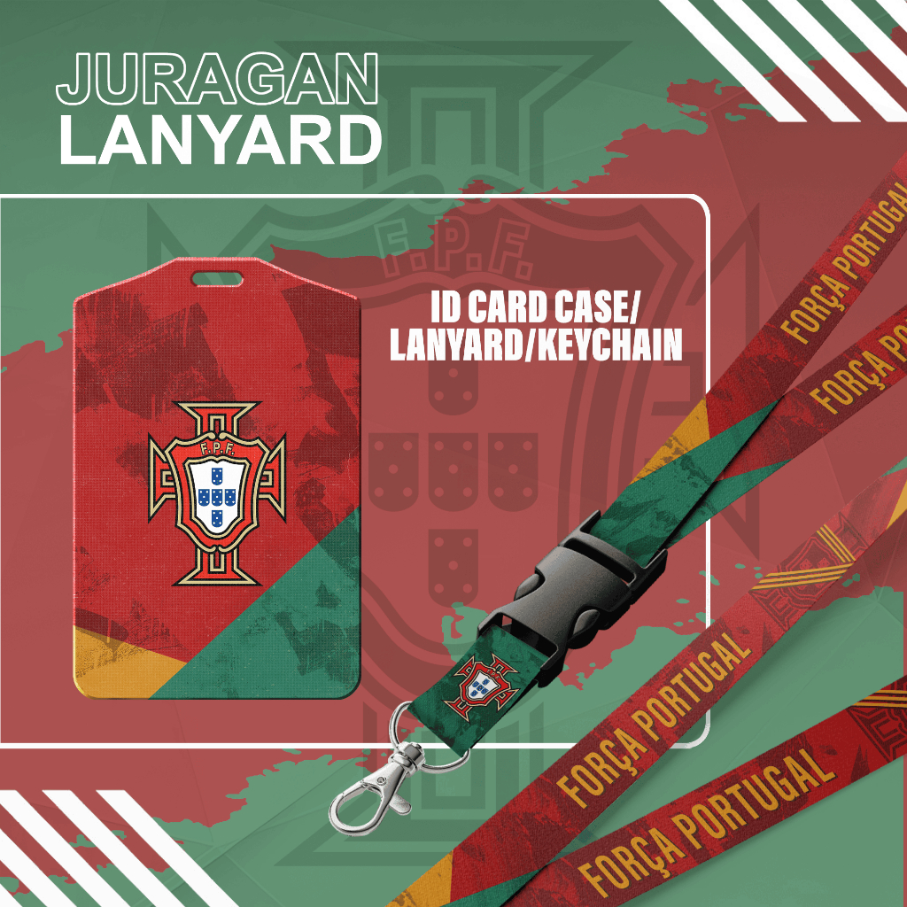 LANYARD / TALI GANTUNGAN LEHER PORTUGAL WORLD CUP 2026