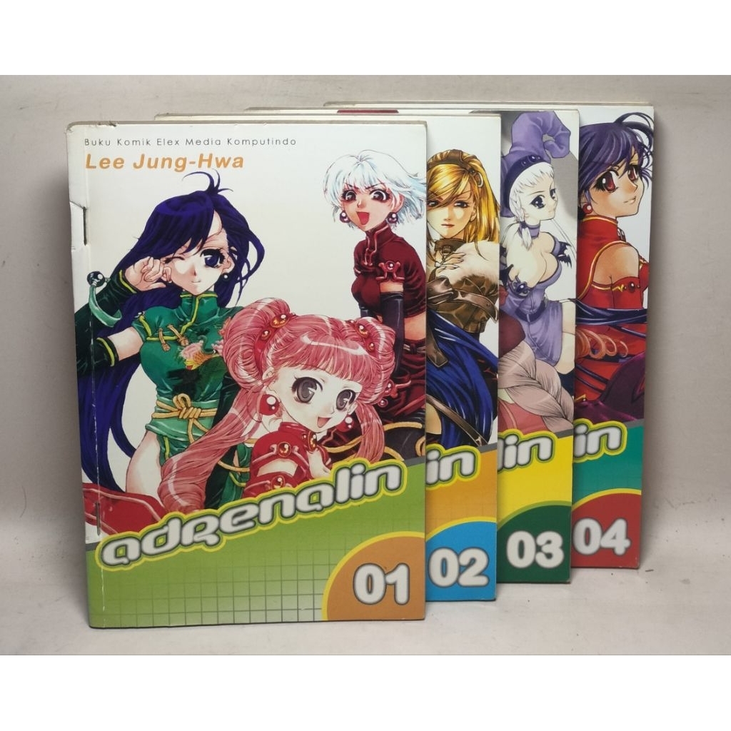 Komik Adrenalin Lee Jung Hwa Set 1-4 Tamat