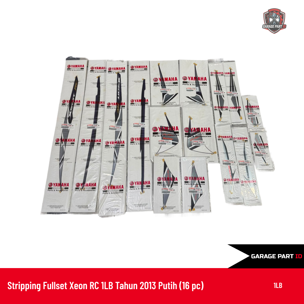 Stripping Fullset Xeon RC 1LB Tahun 2013 Putih