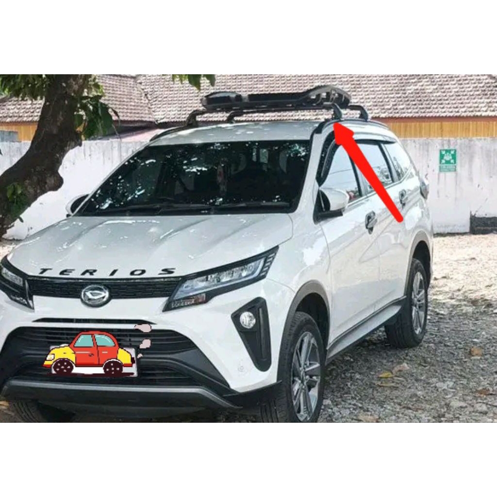 ROOFRAIL TERIOS X RUSH G 2024 FIBERGLASS