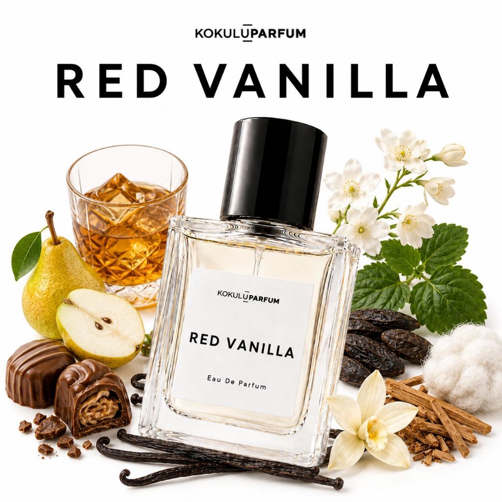 Kokulu Perfume Red Vanilla Sweet Eau De Perfume - Parfum Wanita