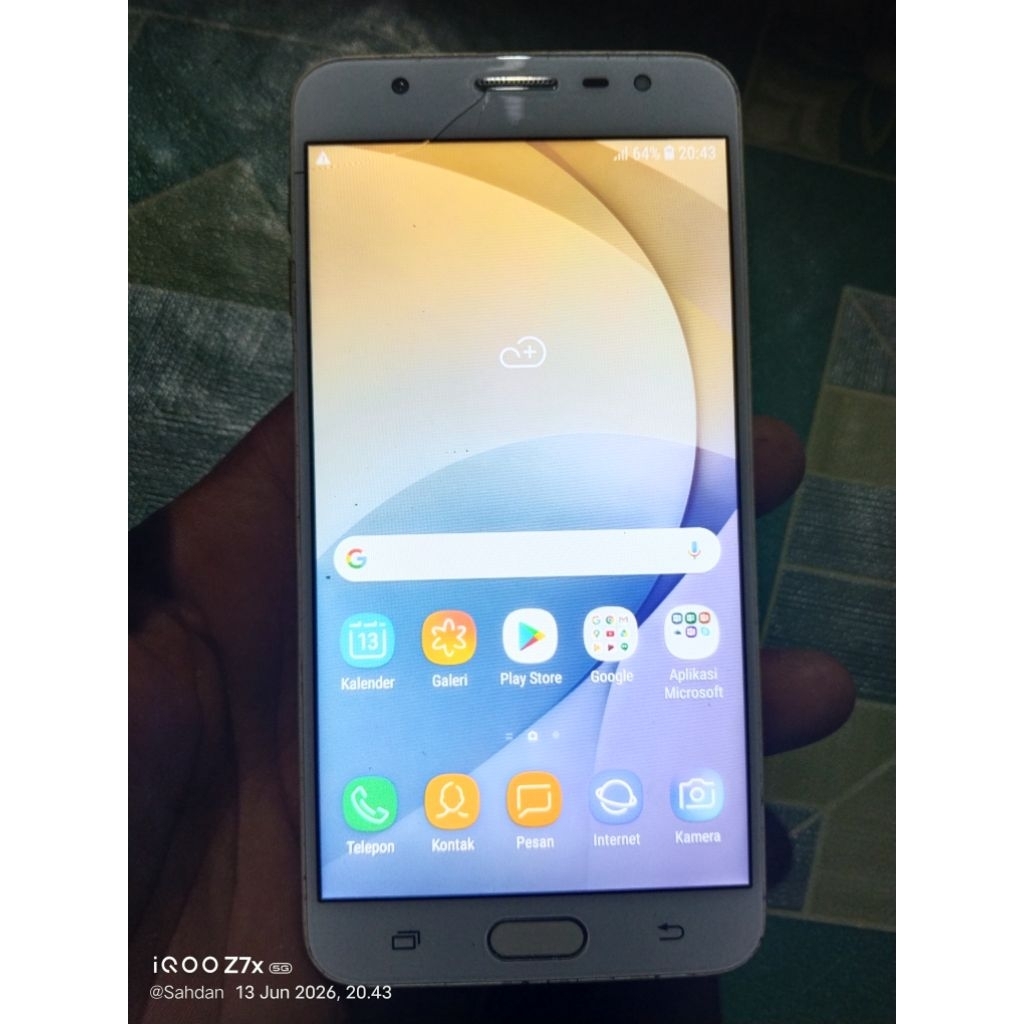 SAMSUNG J7 PRIME MINUS DESKRIPSI