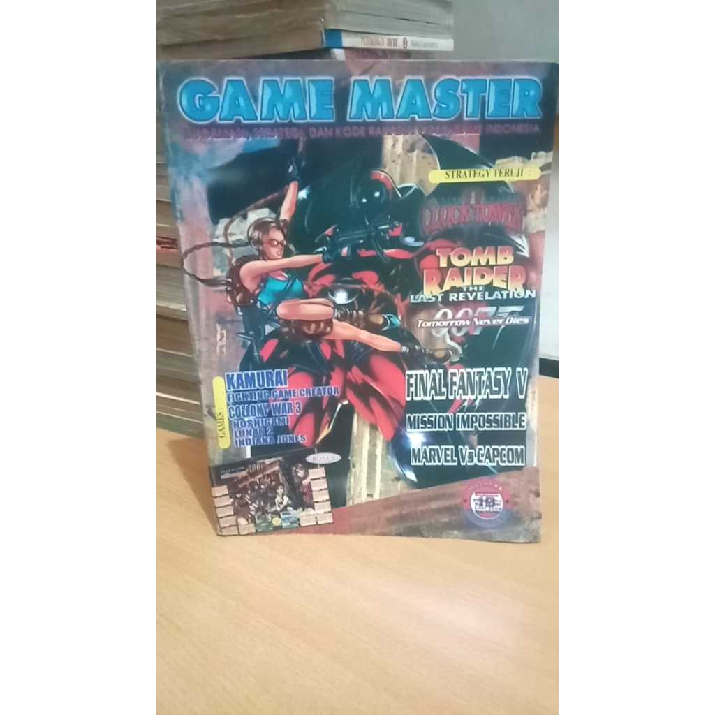 Majalah Game Master Final Fantasy - Majalah jadul