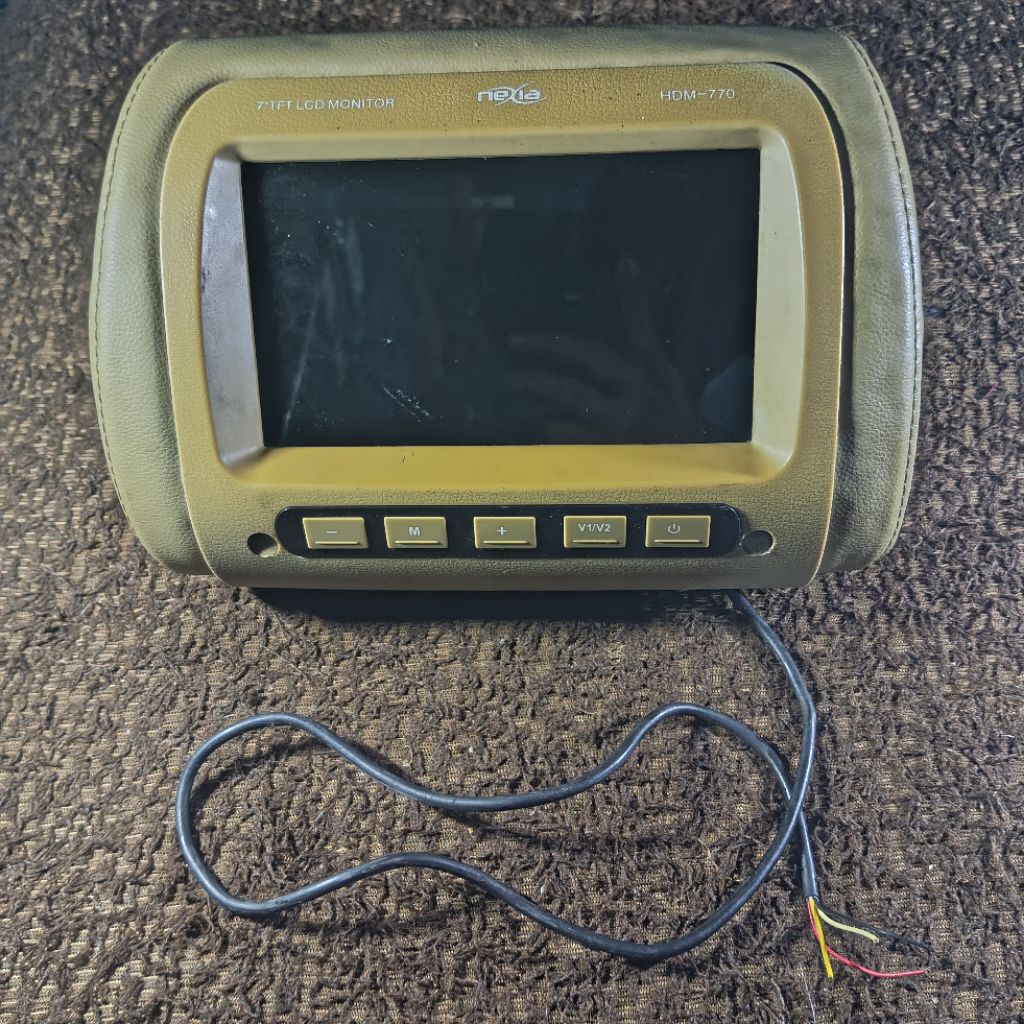Monitor Headrest Nexia 7 inch RUSAK