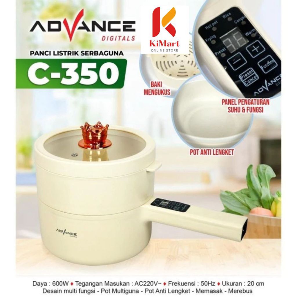 ADVANCE PANCI LISTRIK C350