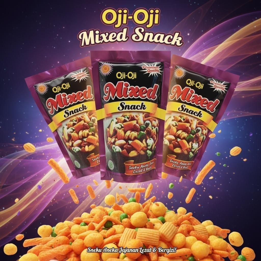 Oji oji MIXED Snack kacang polong campur