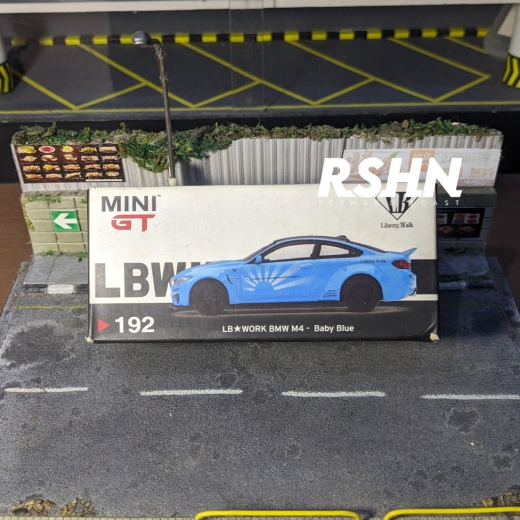 MINI GT 192 LB WORK BMW M4 Baby Blue