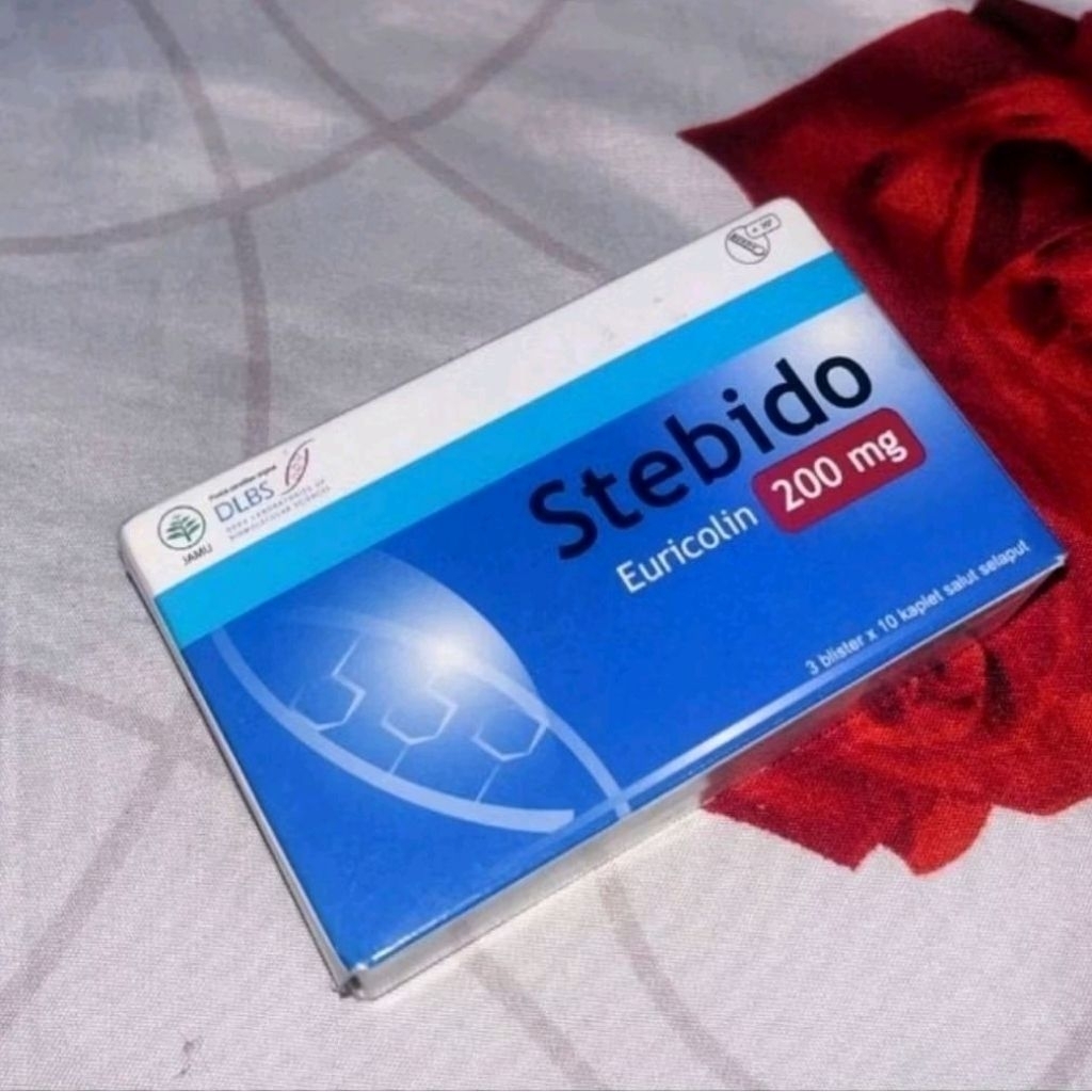 Stebido 1 Box - Stebido 30 Kaplet 200 mg Bpom Terbaik