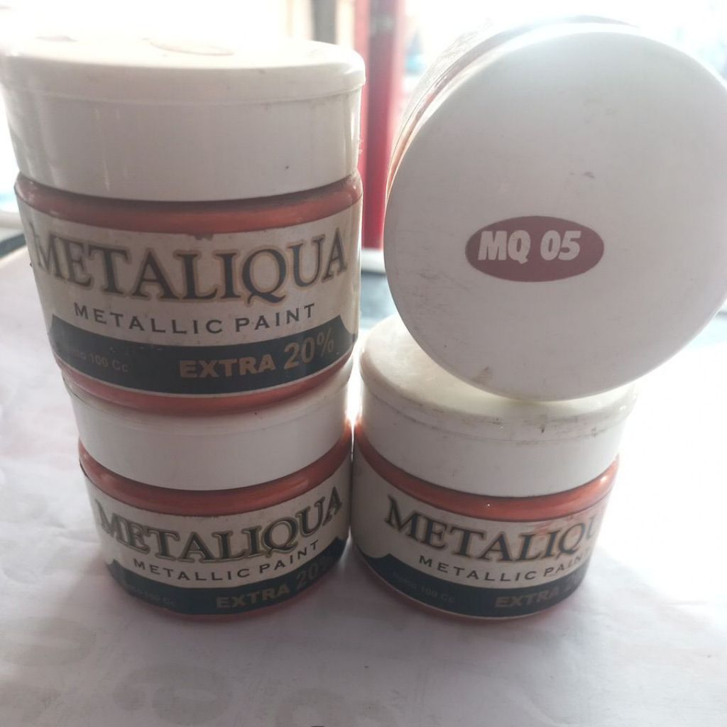 CAT EMAS TEMBAGA METALIQUA 100CC