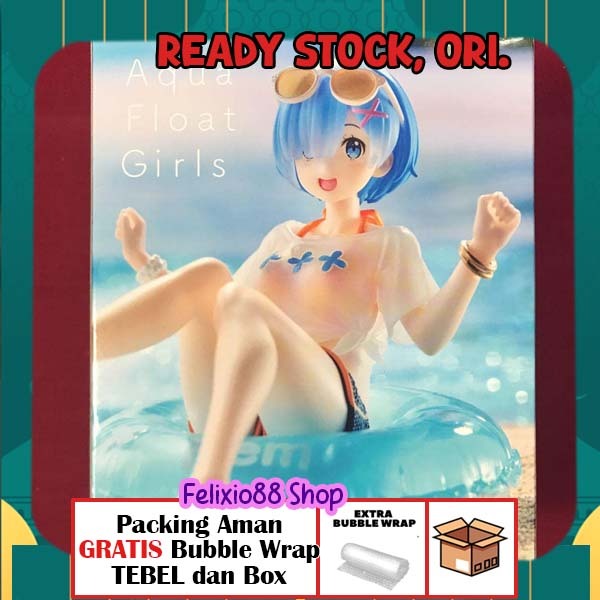 Taito PVC Figure Rem - Aqua Float Girls Ver. (15cm) By Taito