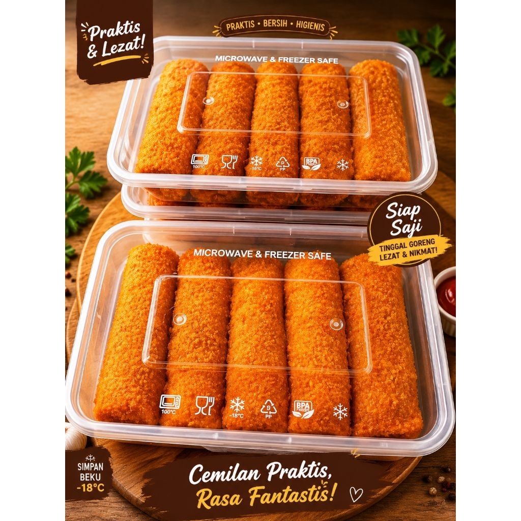 Risol ayam pedas frozen