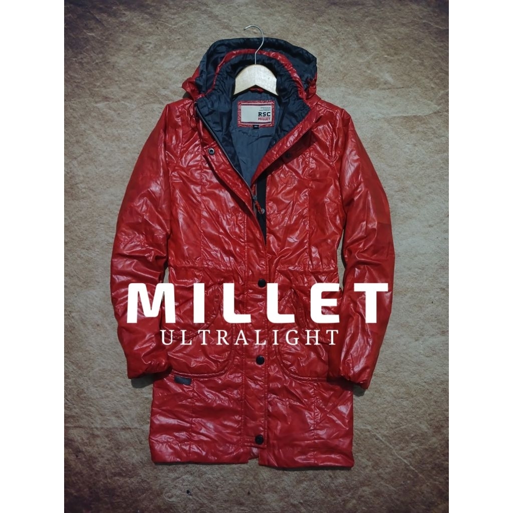 jaket ultralight MILLET daleman bulu angsa bekas pakai recomend