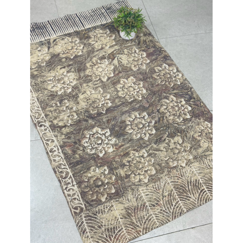 Saput batik indigo premium