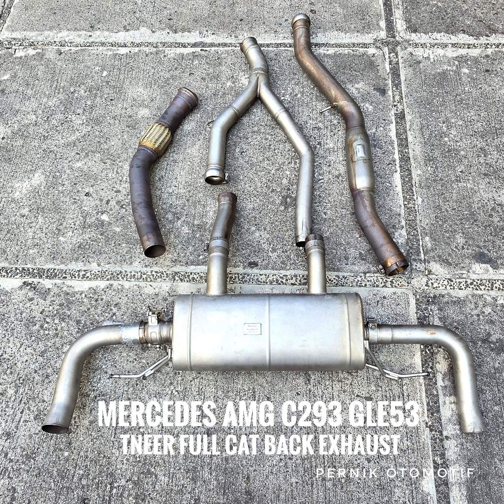 TNEER Exhaust Mercedes AMG C293 GLE53 Coupe Full Cat Back Exhaust System Valvetronic Used Second Bek