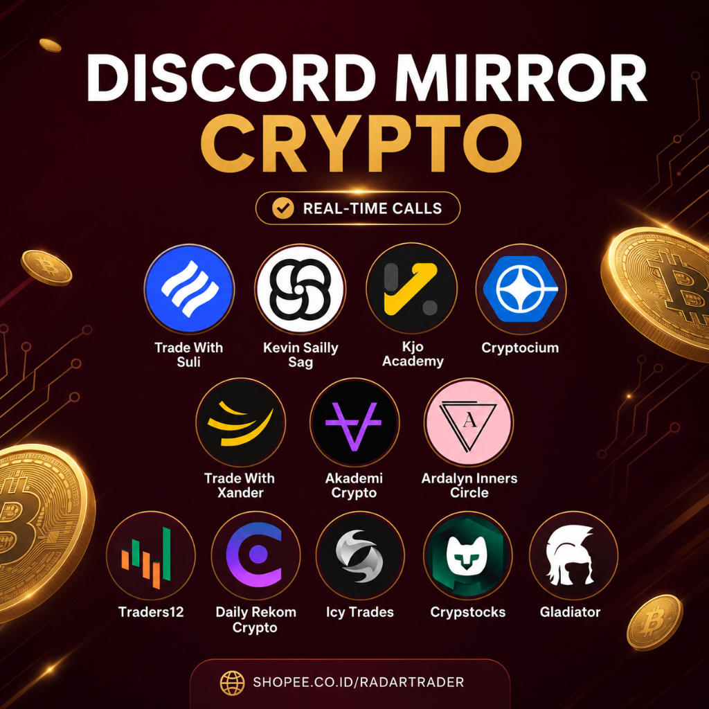 DISCORD MIRROR KELAS CRYPTO TRADE WITH XANDER, SULI, AKADEMI CRYPTO (AC), KEVIN JONATHAN (KJO), ARDA