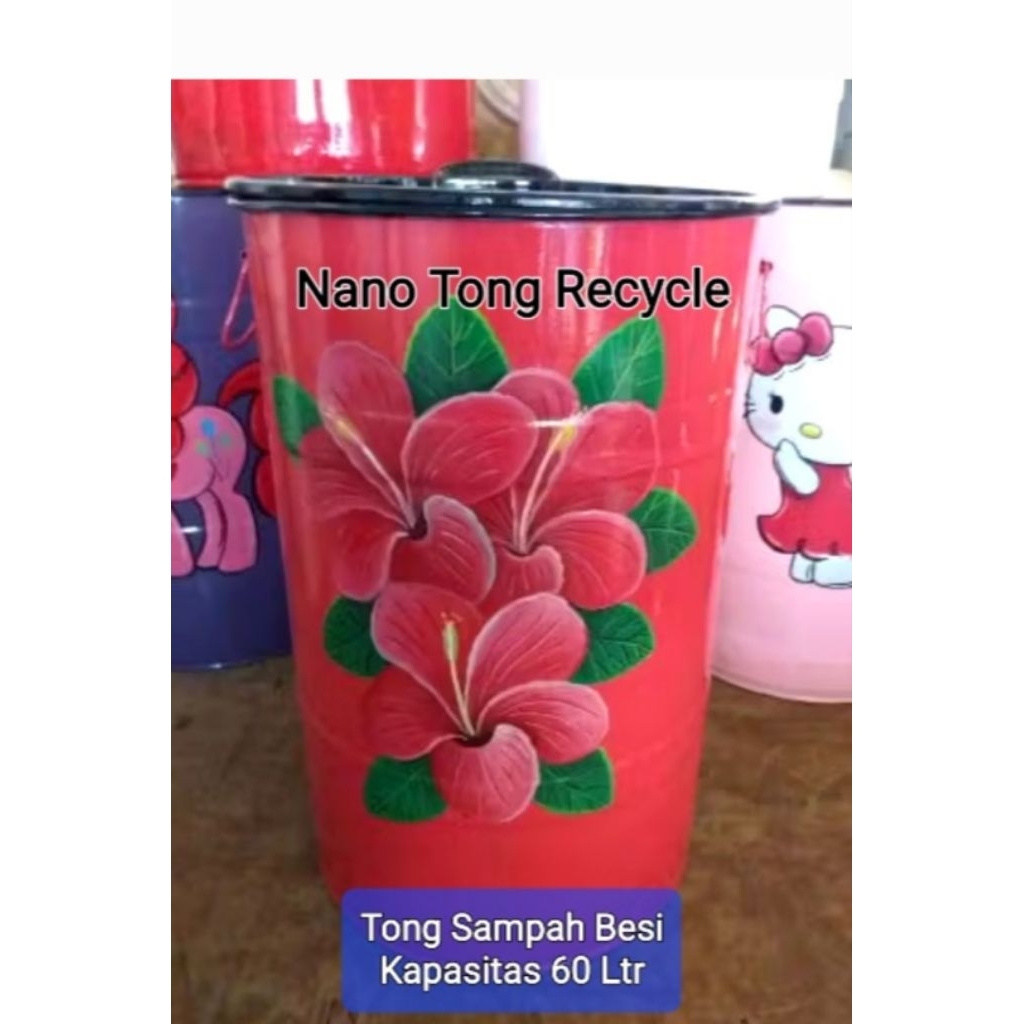 TONG SAMPAH CANTIK / TONG SAMPAH BESI / TONG SAMPAH UNIK / TONG SAMPAH LUCU / TONG SAMPAH COSTUM