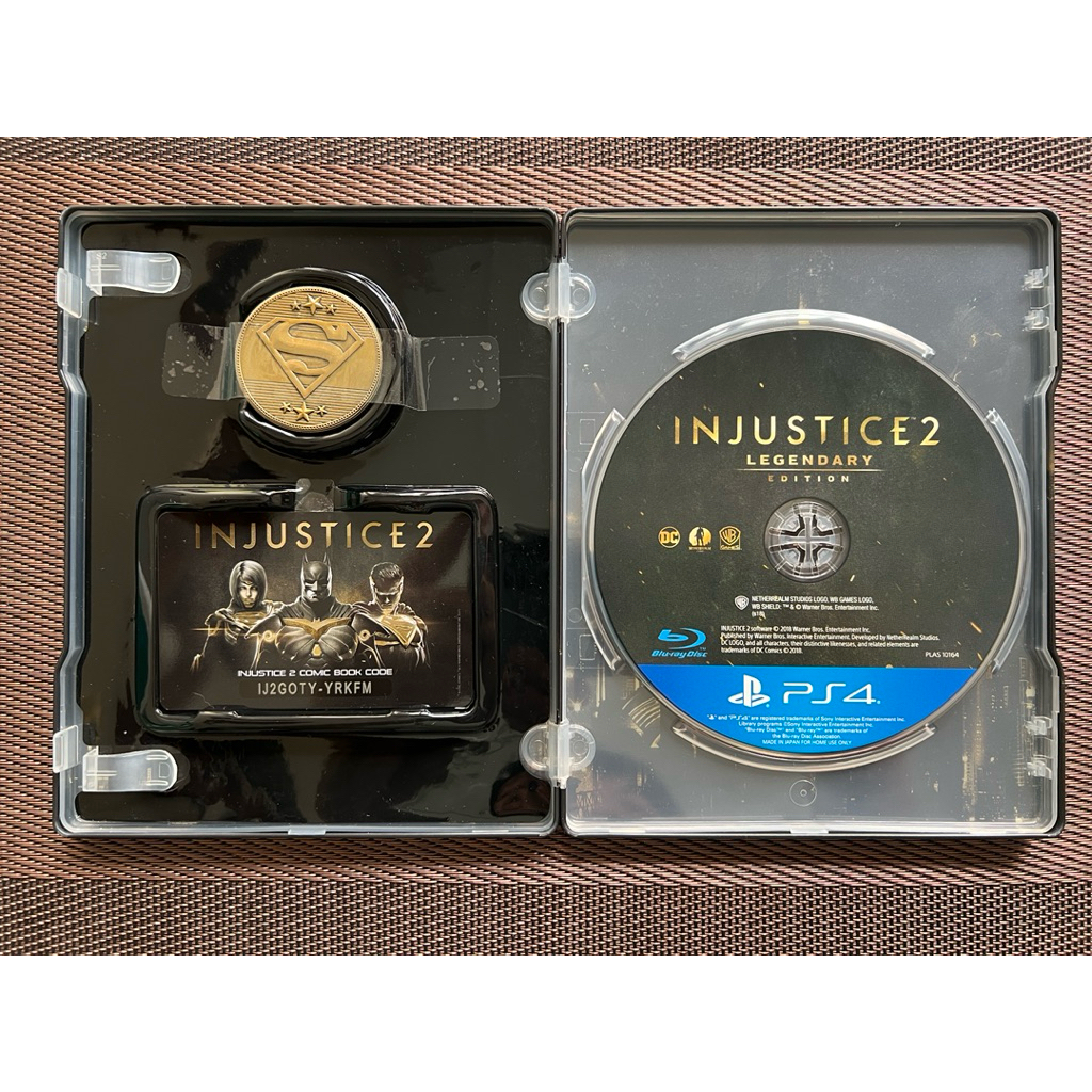 INJUSTICE 2 Limited Edition “Steel Box” PS4 Game