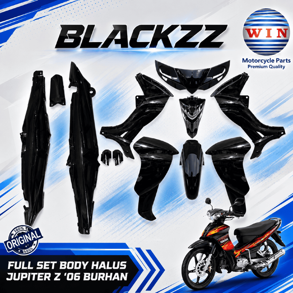 FULL SET BODY HALUS JUPITER Z 2006 2007 2008 2009 BURHAN ORIGINAL WIN / COVER BODY FULLSET JUPITER Z