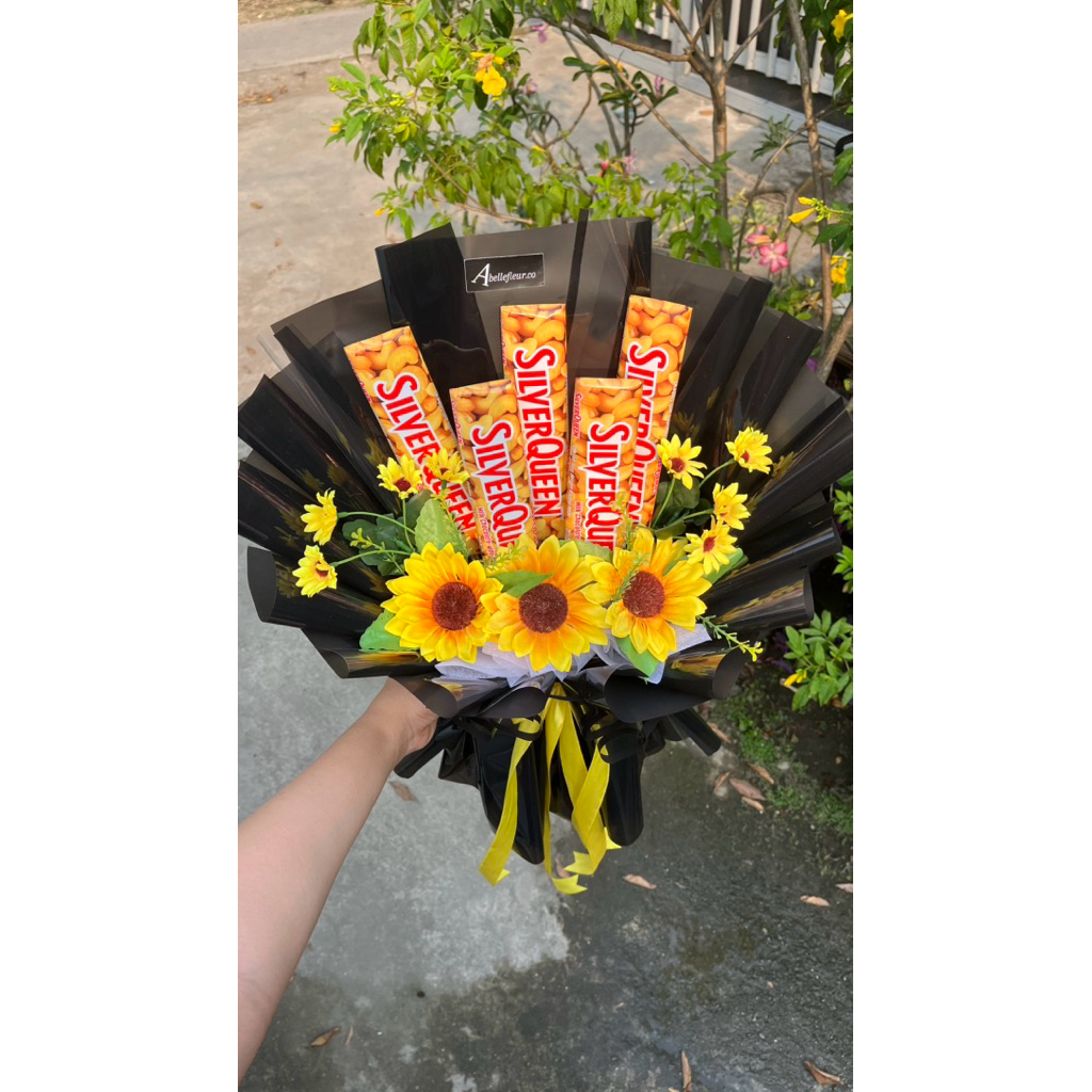 buket silverqueen buket makanan buket wisuda