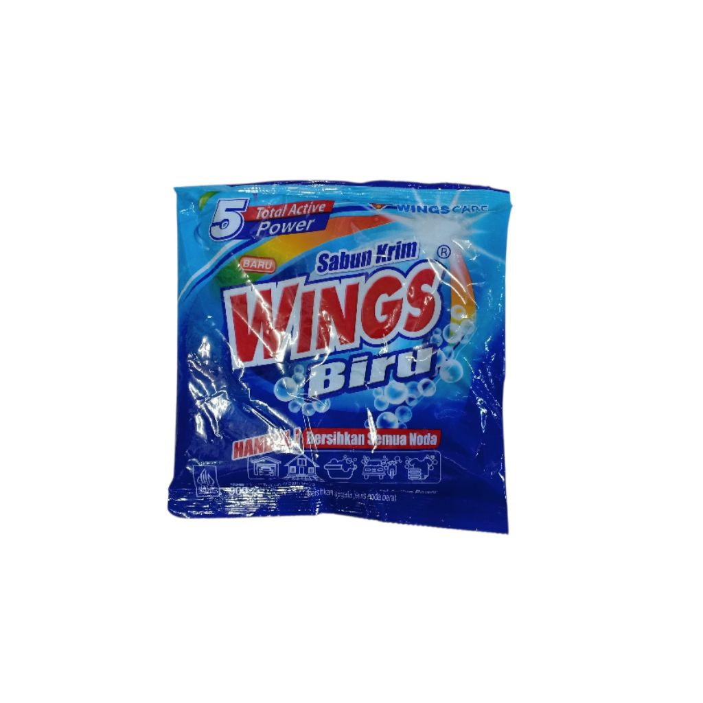 Wings Biru Sabun Krim Colek WB900 380gr