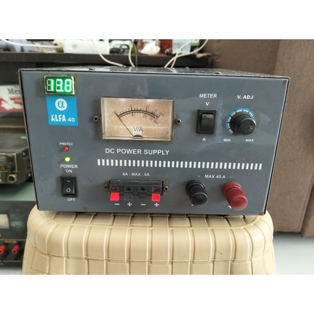 Power Suplay ALFA 40A kondisi seken normal