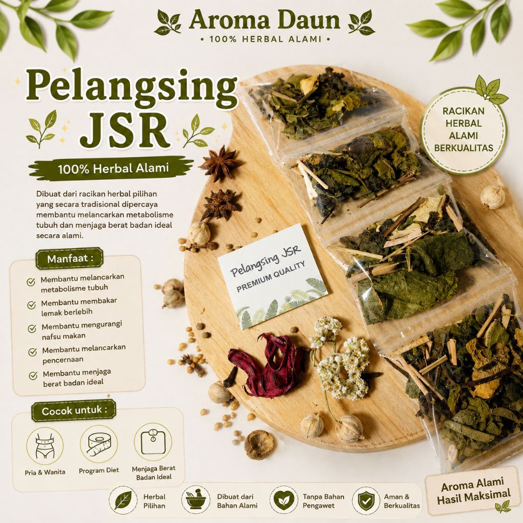 Pelangsing JSR/Detox Diet Herbal