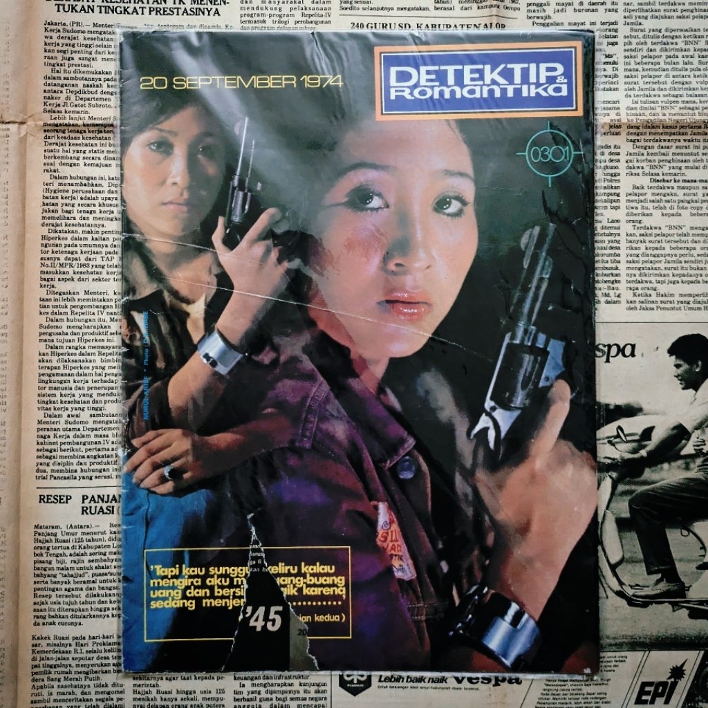 Majalah Detektip & Romantika, No. 0301, 20 September 1974