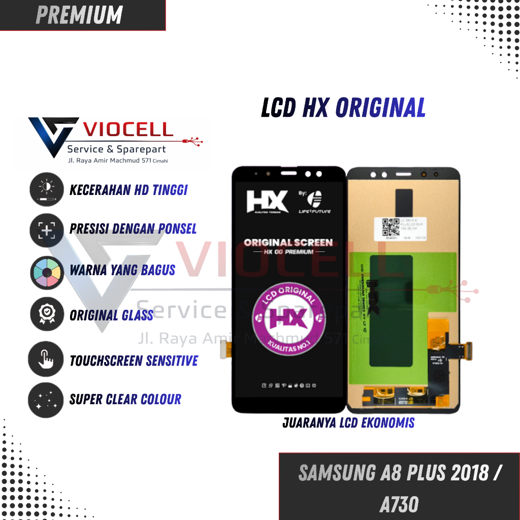 LCD SAMSUNG A8 PLUS / A8+ / A730 A730F HX