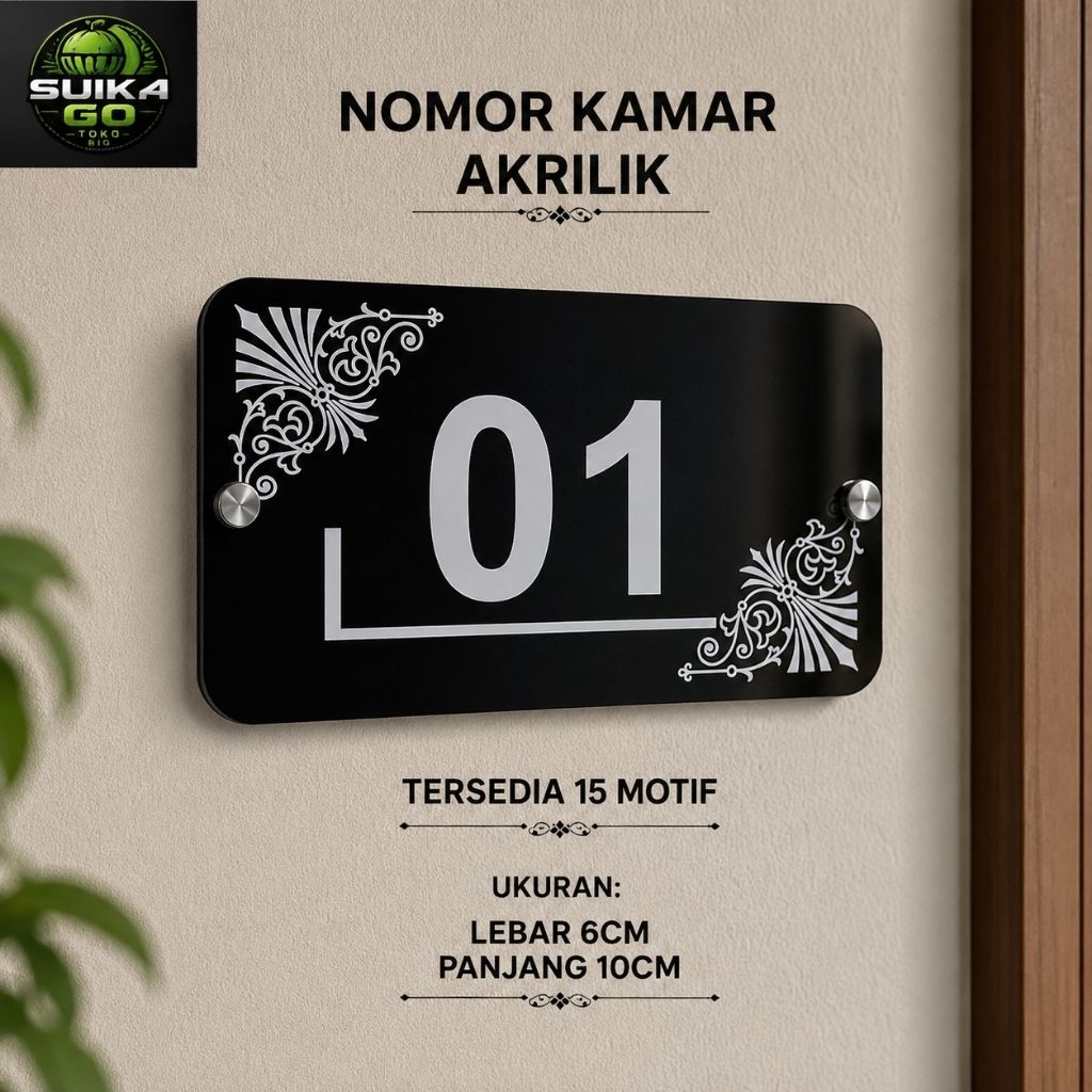 NOMOR KAMAR HOTEL/KOST