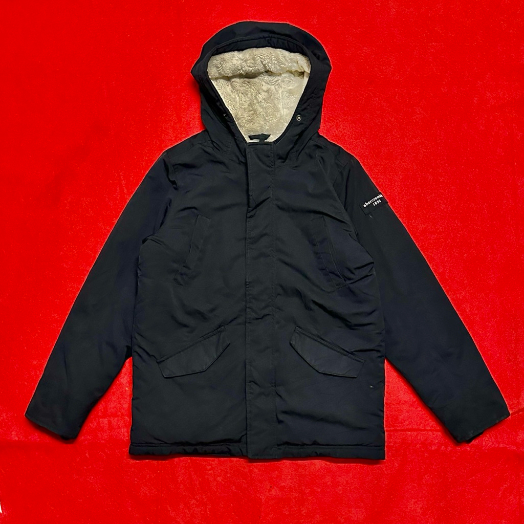 jacket parka Abercrombie sherpa