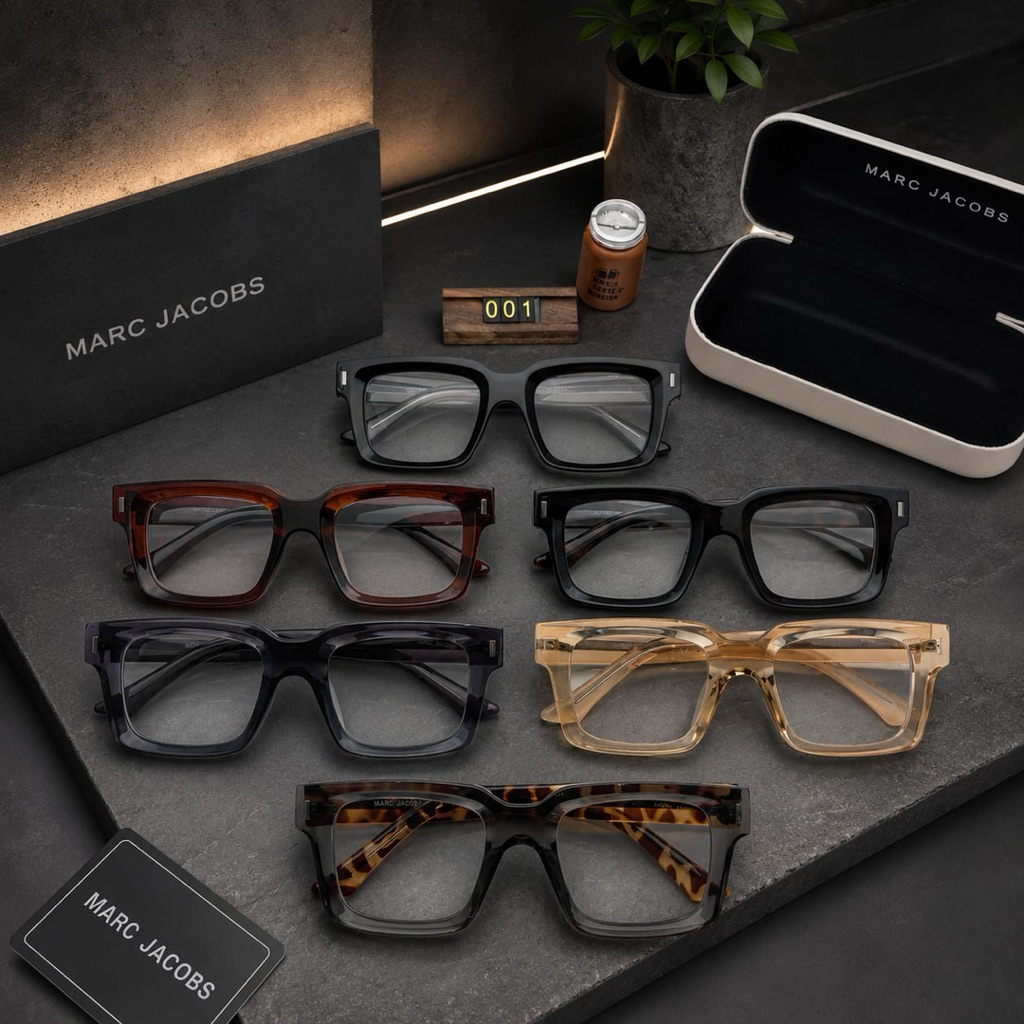 Kacamata Premium Kacamata Progresif Photochromic Pria/Wanita MC| Kacamata Baca Plus Jalan | Frame Ka