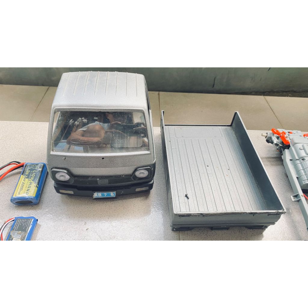 mobil remor rc pickup mainan anak