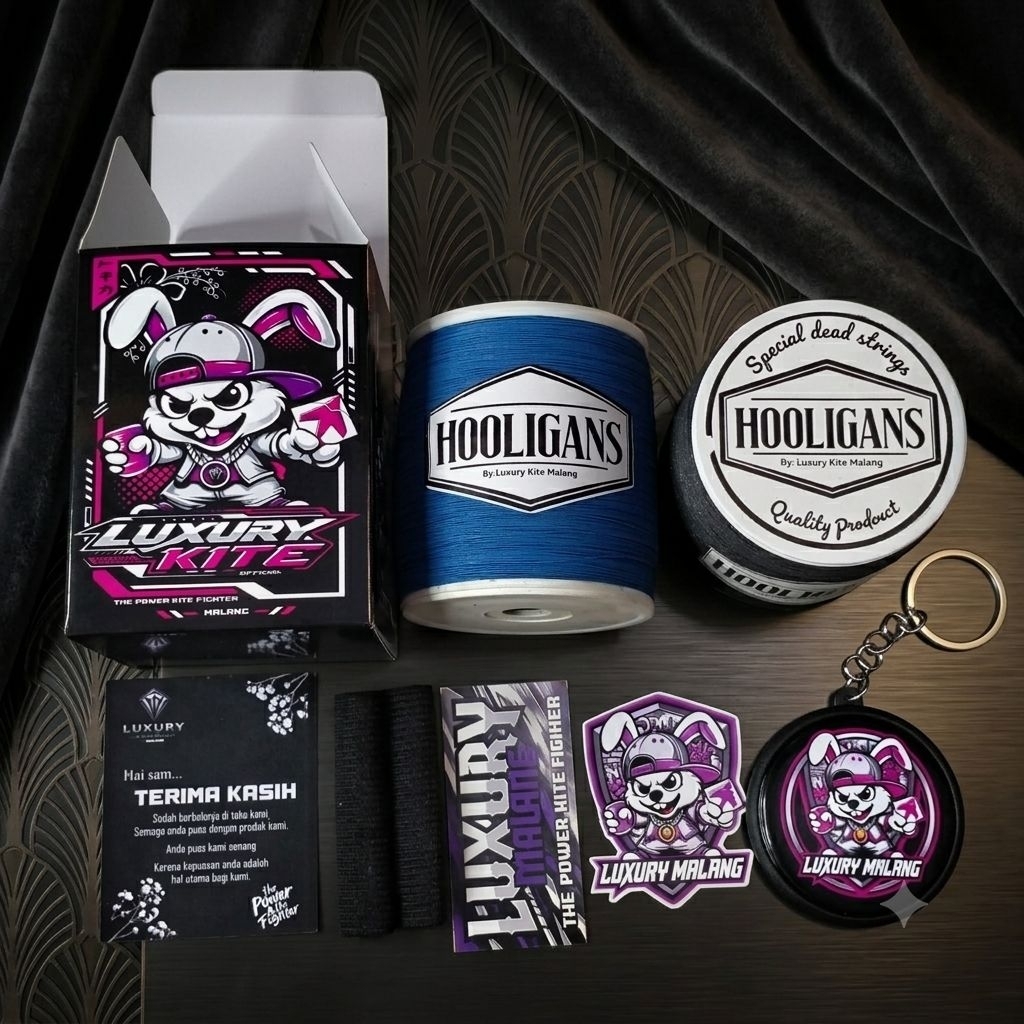 Gelasan Matot Racing HOOLIGANS Original Product By Luxury Kite Malang Special Jepret Sadiez