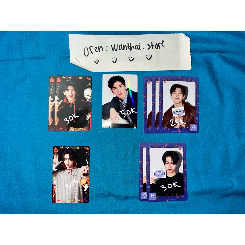 [Official PC] Aou Thanaboon | GMMTV Thailand | AouBoom | We Are | Photocard | Collectible Card Aou T