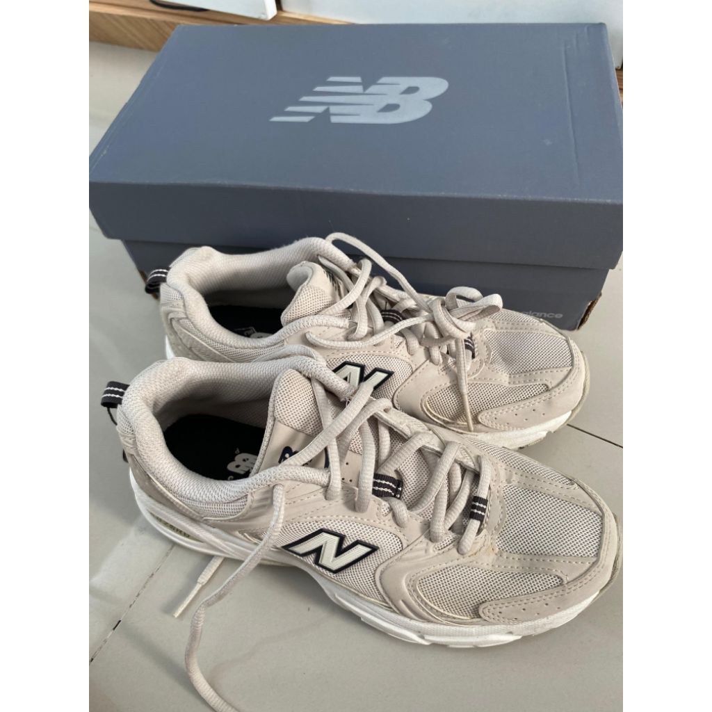 Preloved Nb 530 Original 100% Cream Beige
