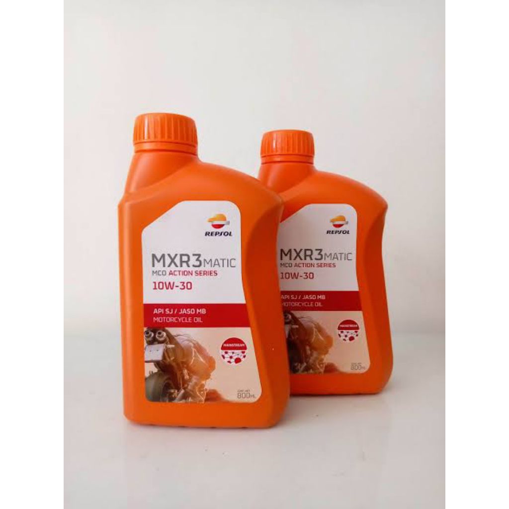 Oli Repsol MXR 3 Matic 10w30 Oli Motor Matic