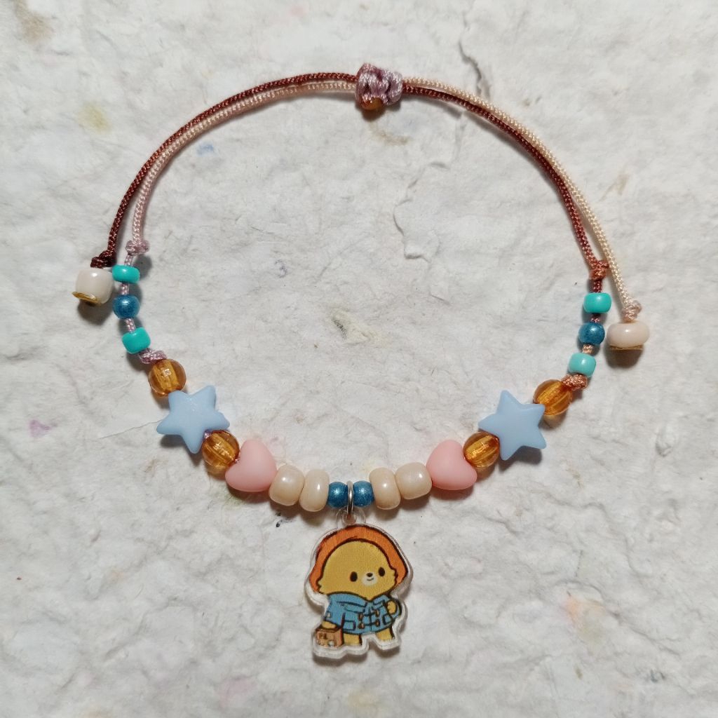 gelang Paddington Bear adjustable bracelet Paddington Bear